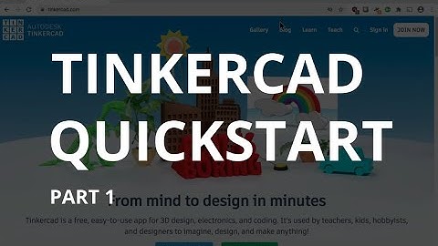 Tinkercad Quickstart - Part 1 (Camera Controls and Basic Navigation)