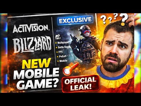 🚨Activision's Secret Mobile Game EXPOSED! Warzone Mobile successor?!😱#warzonemobile #gamingleaks 