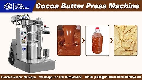 Cocoa Butter Press Machine Shipped to Thailand--Customer Bring Cocoa Liquor Real Test Performance