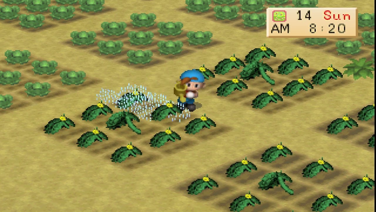134 Spring 14 Y2 - Harvest Moon: Back to Nature (PS1) Main ke-2