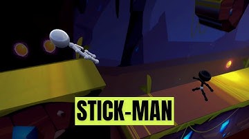 Stickman fight created in prisma 3d