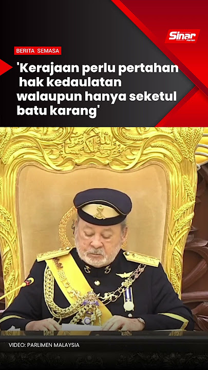 'Kerajaan perlu pertahan hak kedaulatan walaupun hanya seketul batu karang'