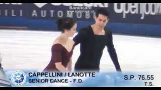 Anna CAPPELLINI / Luca LANOTTE - Campionati nazionali 2014, Torino - free  dance - Video Pattinaggio Artistico Italia