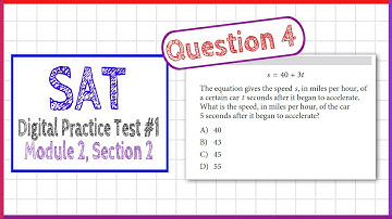 Question 4 from SAT Digital Practice Test 1, Module 2, Section 2
