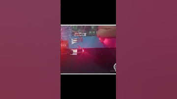 Laser security system using PIC16F877A. #electronic #circuit #control #microcontroller #viral #diy