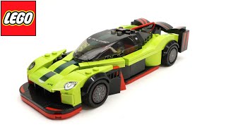 Full Build Video - Lego Aston Martin Valkyrie AMR Pro