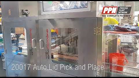 IOPAK Auto Lid Pick and Place Machine LPP [20017]