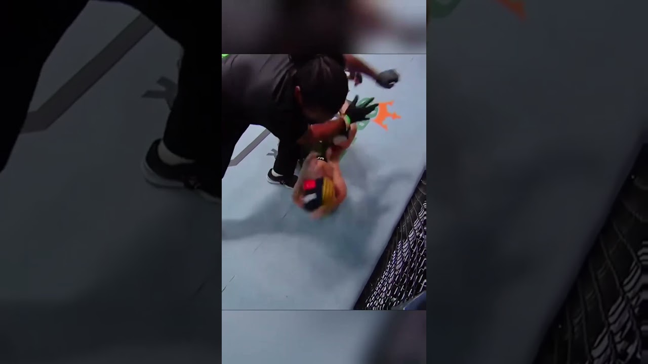 UFC ref funny reaction 🚨 