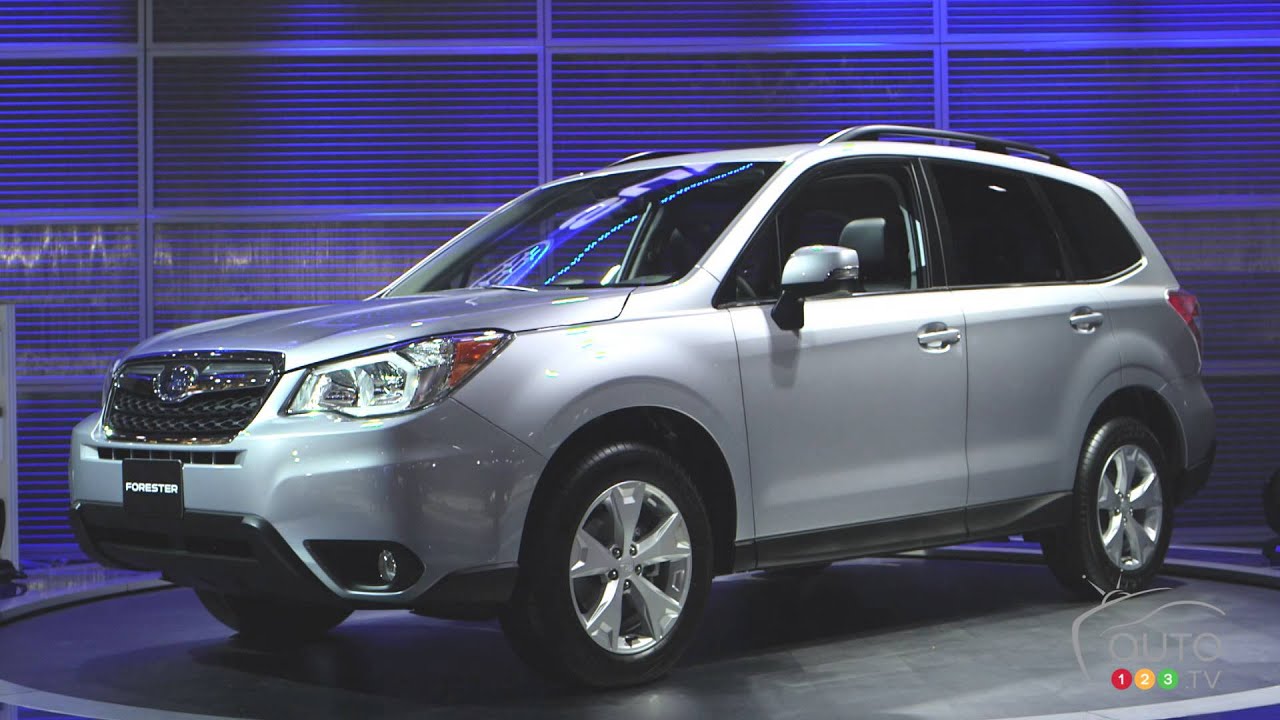 2014 Subaru Forester at the Montreal Auto Show