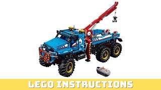 Lego Instructions Technic 42070 6X6 All Terrain Tow Truck