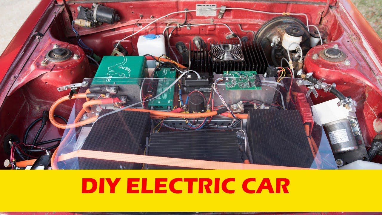 This 18 years old boy build his own electric car 
