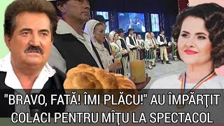 I-au impartit colaci de la Isverna la spectacolul in memoriam. Niculina, mesaj emoționant pe scenă