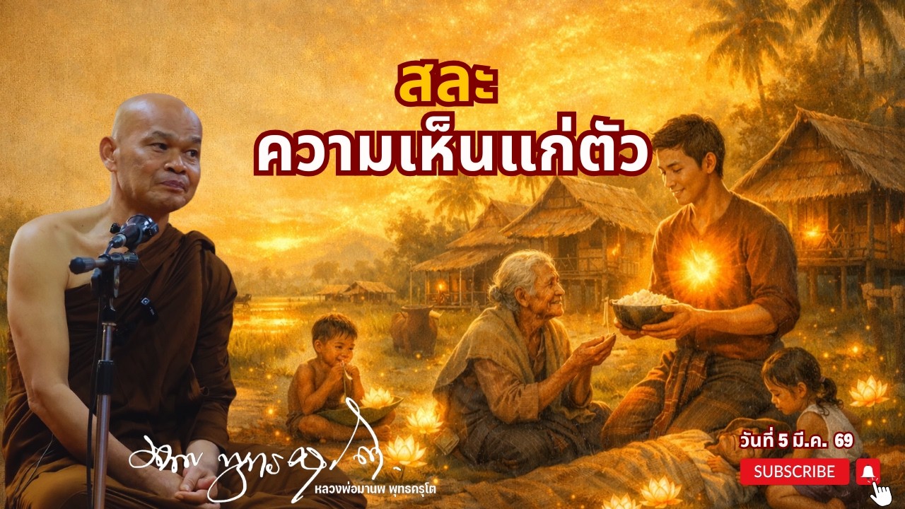 สละ ความเห็นแก่ตัว (5 มี.ค. 69)