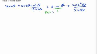 PrecalcCast: Simplifying Trigonometric Expressions