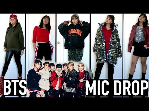 BTS (방탄소년단) 'MIC DROP' INSPIRED OUTFITS LOOKBOOK - YouTube