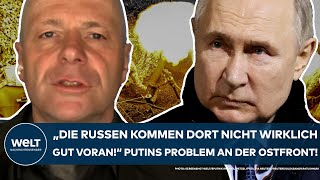 UKRAINE-KRIEG: "Die Russen kommen dort nicht wirklich gut voran!" Jetzt hat Putin ein Problem!