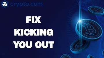 How To Fix And Solve Crypto.Com App Kicking You Out | Final Solution