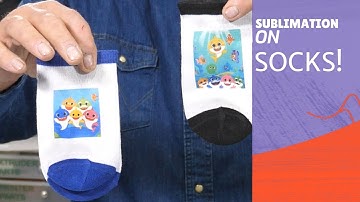 Sublimation On Socks!