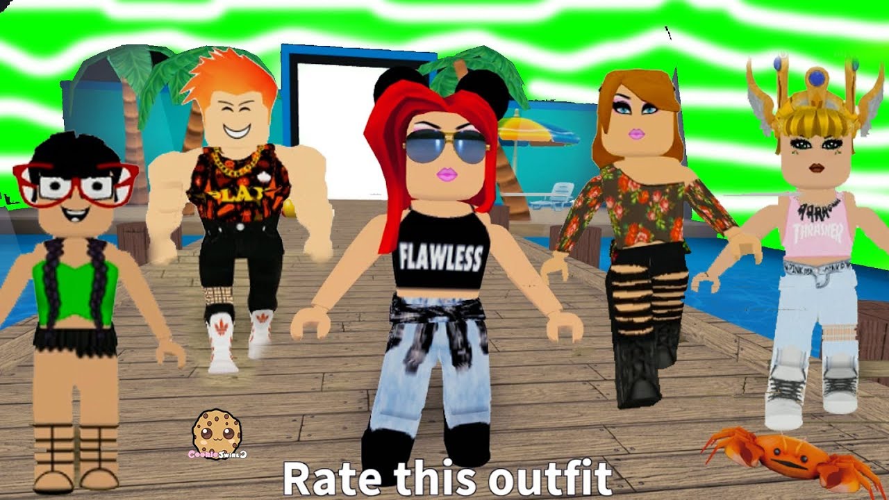 Fashion Frenzy Summer Dress Up Runway Show Video Cookie Swirl C Let S Play Online Roblox Youtube