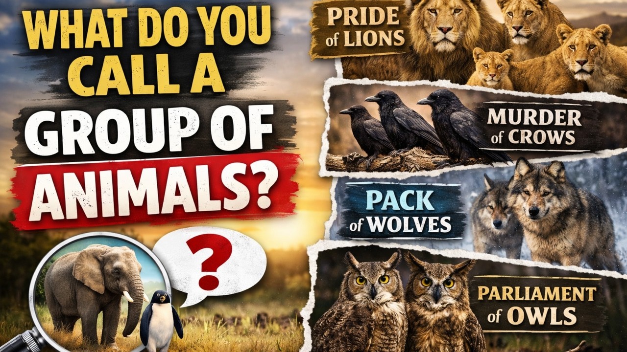 What Do You Call a Group of Animals?