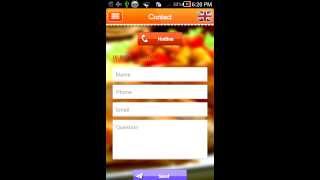 Project Template - Restaurant Reservation Android App Template V1.0