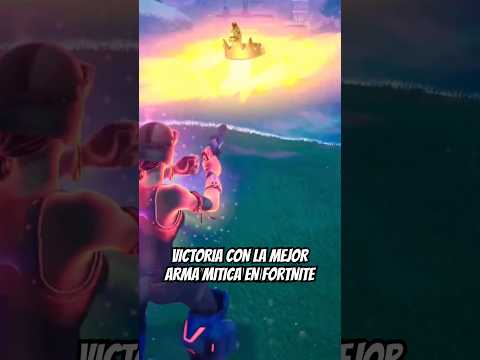 Elegí la MEJOR arma mítica… y GANÉ la partida 🔥 #fortnite #fortniteshorts #fortniteespanol #shorts