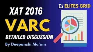 XAT 2016 VARC Detailed Discussion by Deepanshi Ma'am | ELITES GRID by ELITES GRID - CAT PREP 9,101 views 4 months ago 1 hour, 43 minutes