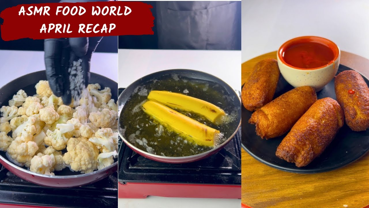 Best of ASMR Food World – April Edition - YouTube