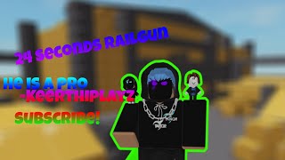 0:24 Matrix Railgun (Roblox Arsenal) screenshot 4