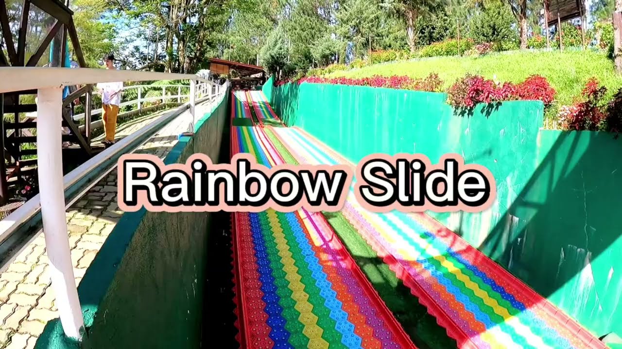 Rainbow Slide 🌈 at Dahilayan YouTube