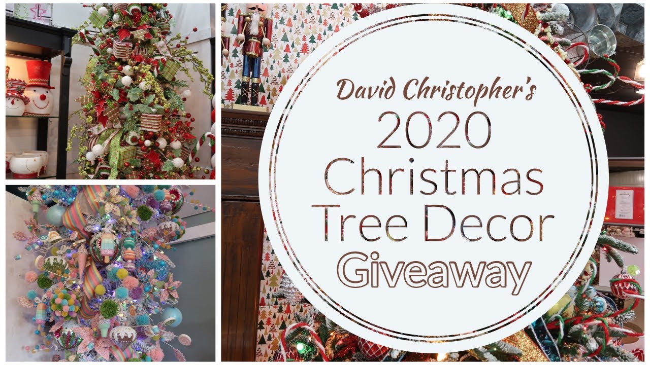 2020 Christmas Tree Decor Giveaway Subscribe, Comment With Your