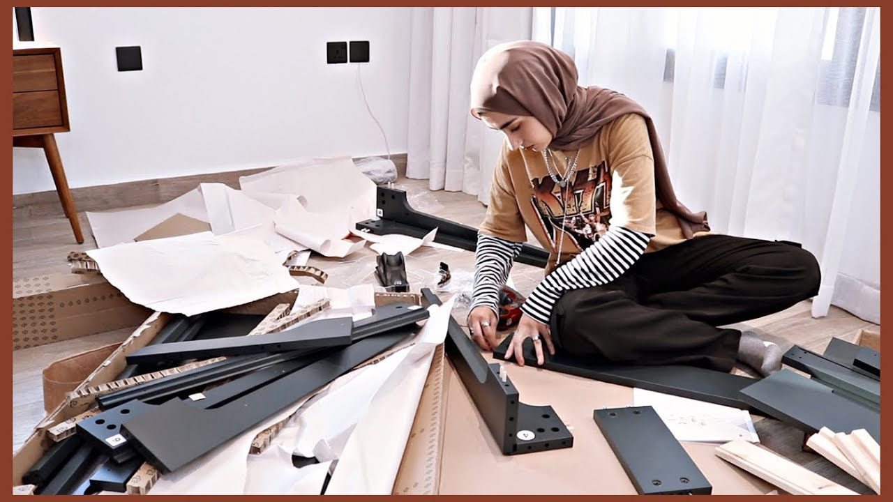 ترتيب و تأثيث غرفتي الجديدة 🛠🏡😍