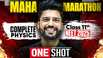 ⚡ NEET 2025: Complete Class 11th Physics in One Shot 🚀 | Prateek Jain Sir 🧲📘 #prateekjain #neet2025