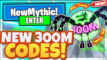 4 NEW SECRET MYTHIC PET *300M UPDATE* CODES In CLICKER SIMULATOR! Roblox Clicker Simulator Codes!