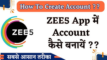 How To Create Account In ZEE5 | ZEE5 Me Account Kaise Banaaye | Technical Gyan