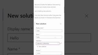 How To Create Power Apps Tables And Columns