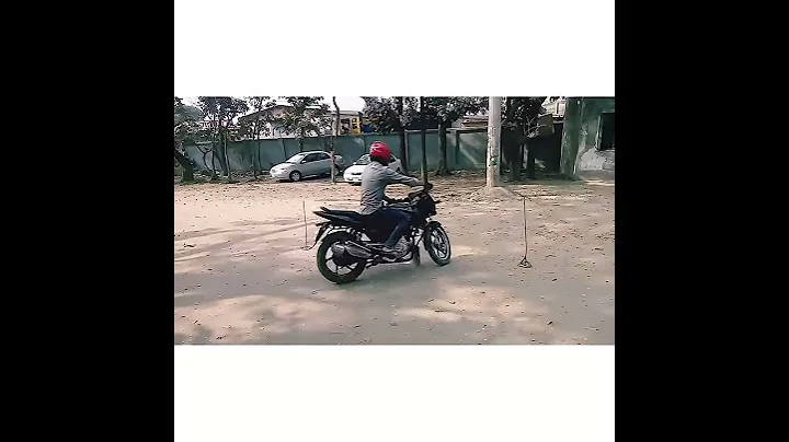 BRTA motorbike license field test........