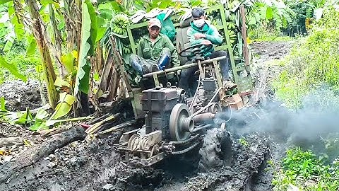 Xe công nông 2 câu chở chuối đường lây (#5)của(KIU 81)