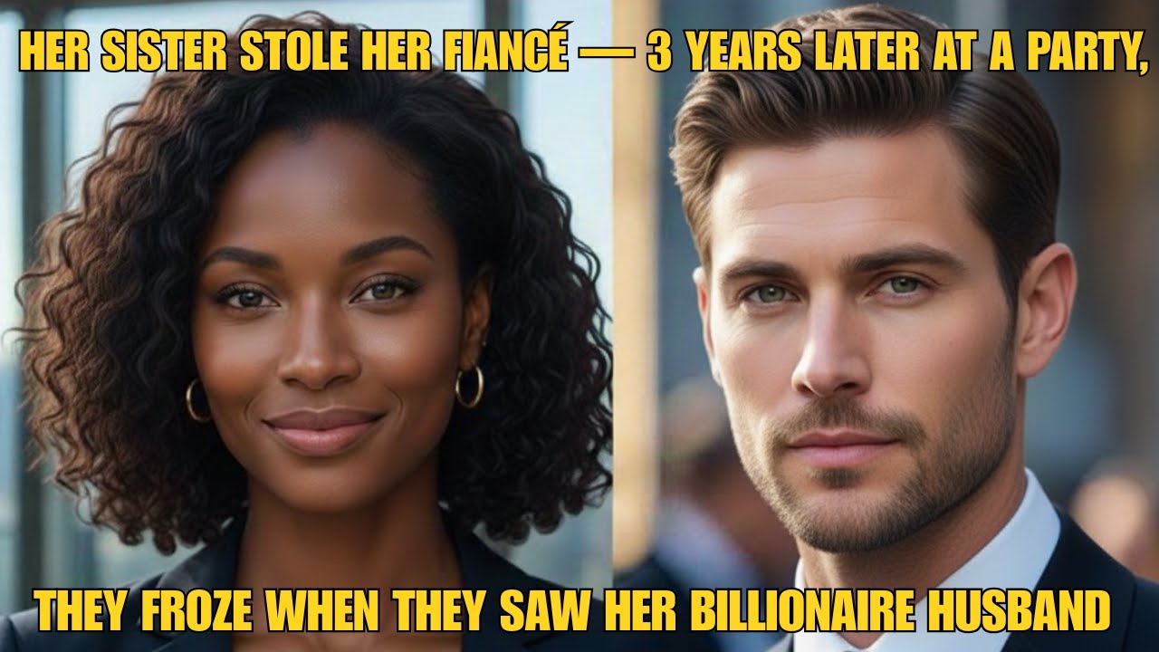 Her Sister Stole Her Fiancé — 2  Years Later at a Party, They Froze When They Saw Her Billionaire...
