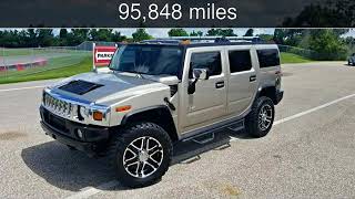 2003 HUMMER H2 4X4 OFF ROAD CUSTOM WHEELS TIRES RARE  Used Cars - Palmetto,FL - 2018-05-25