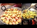 Potato Fried Item || AlluDam cooking in the village || Rural Nepal and natural cooking ||