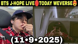 BTS J-HOPE LIVE π΄ On Weverse Today π BTS Jungkook J-hope Arrived At Incheon Airport βοΈ Today π± #bts