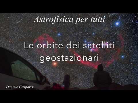 Astrofisica per tutti S1E17: Le orbite dei satelliti geostazionari