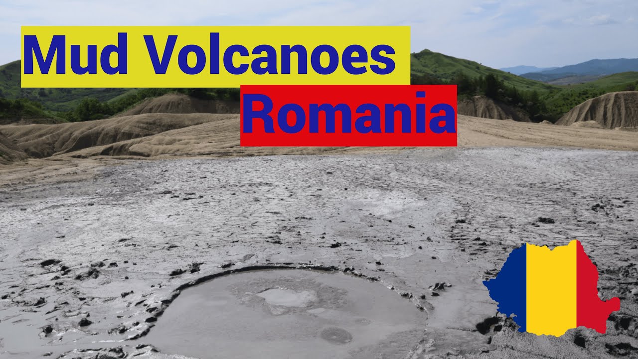 Mud Volcanoes in  Romania - Buzău Land - Vulcanii Noroioși Pâclele Mari - UNESCO Geopark