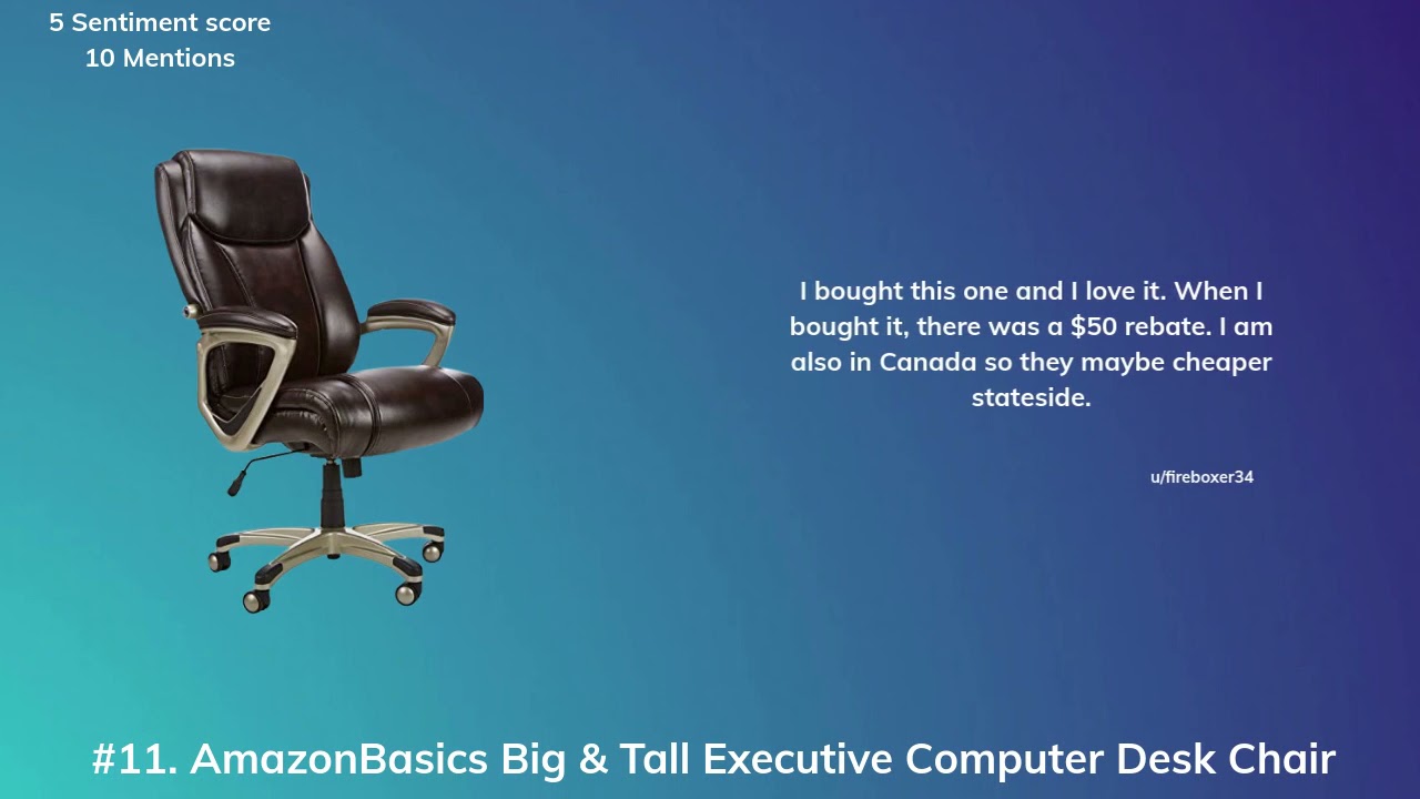 Best home office chairs according to Reddit - YouTube
