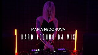 Download Lagu MARIA FEDOROVA  | HARD TECHNO DJ MIX 150 bpm - 155 bpm MP3