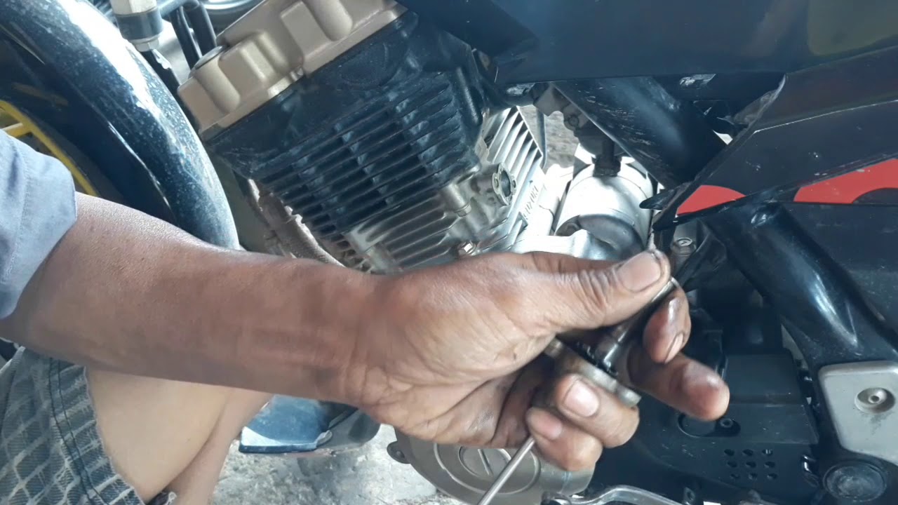 Akali tansioner  Satria FU agar tdk brisik