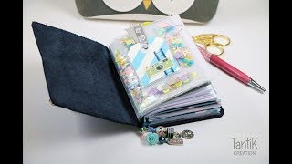 Setting up my passport size Traveler's Notebook.