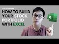 How to build your stock portfolio with Excel | Investing 2020