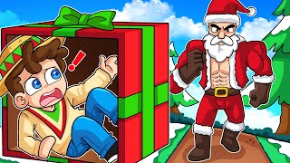 ¡NO puedes ESCONDERTE! 😭 REGALOS vs SANTA en Minecraft 🎁🎅🏻 SILVIOGAMER MINECRAFT PERO